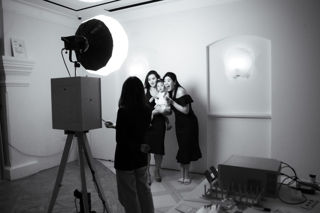 HappiSwitch Photobooth Studio-lighting and attendant